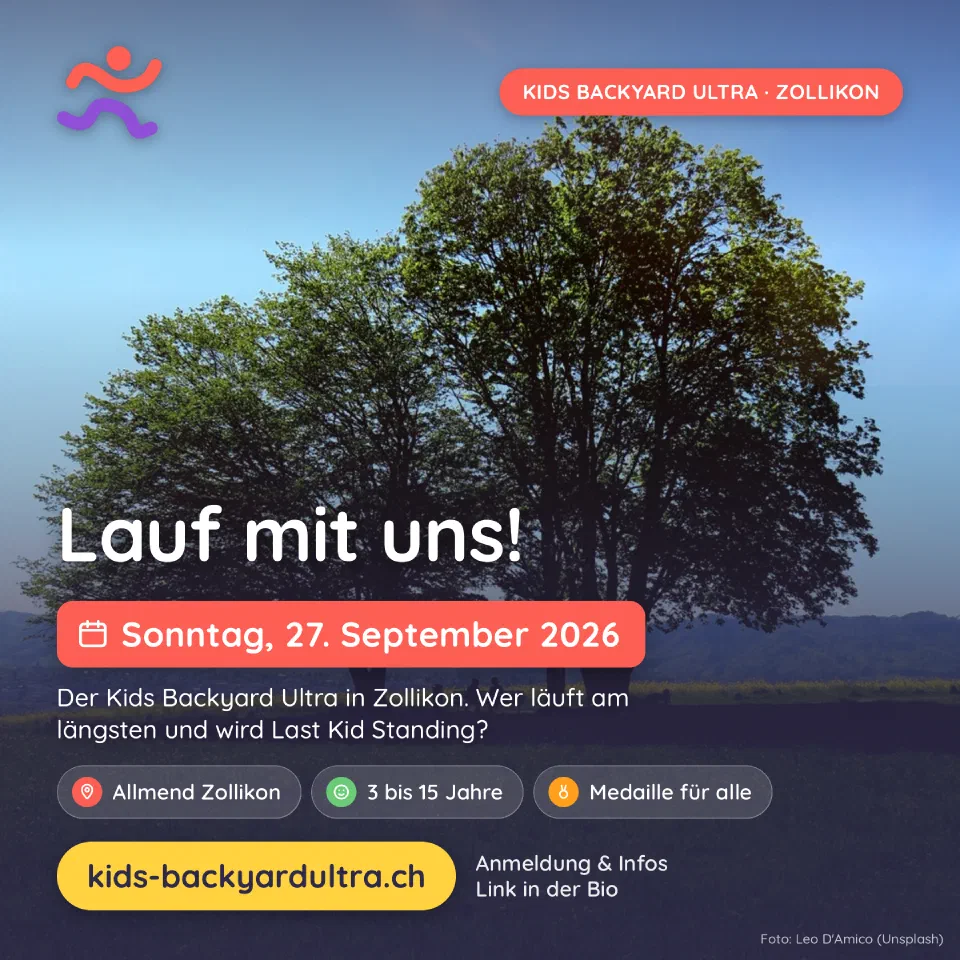 Kids Backyard Ultra Zollikon social media image